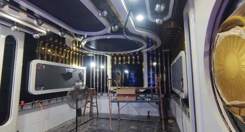 Thi công hệ thống ánh sáng quán karaoke ở Bình Chánh